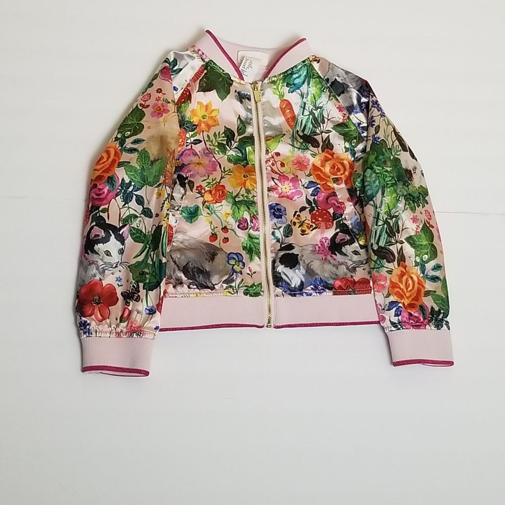 Girl's Size 4-5y H&M Pink Baseball Jacket